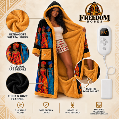 Cozy Freedom Heated Robe